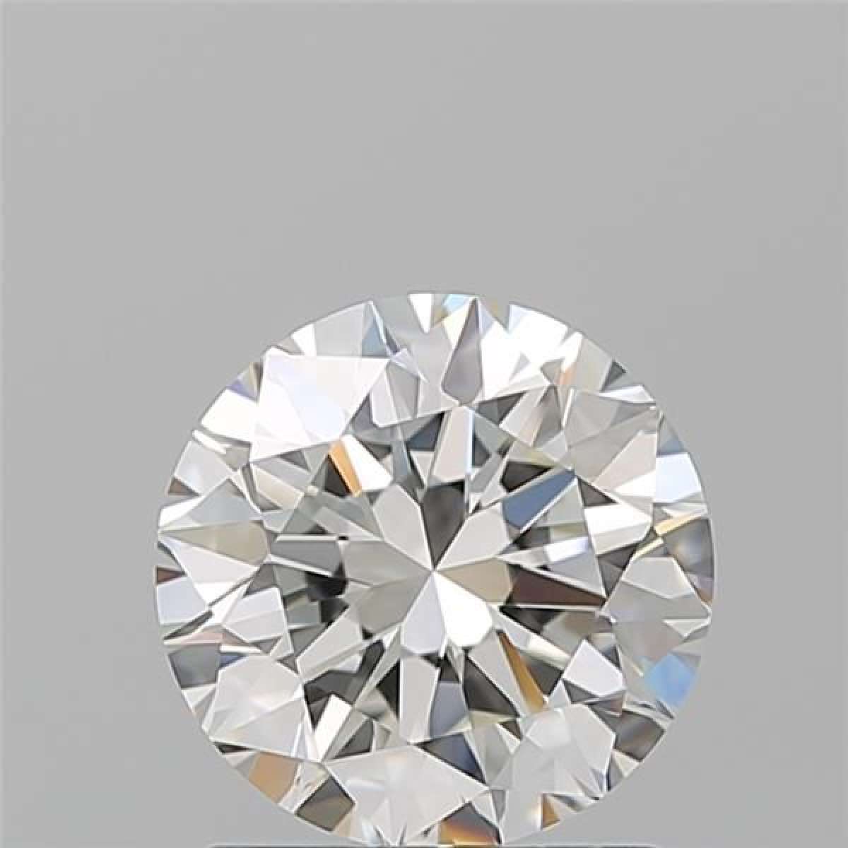 Certified Diamond GIA Carats 1.5 Color H Clarity VVS2  EX  EX  EX Fluorescence NON Brown No Milky No EyeClean 100%