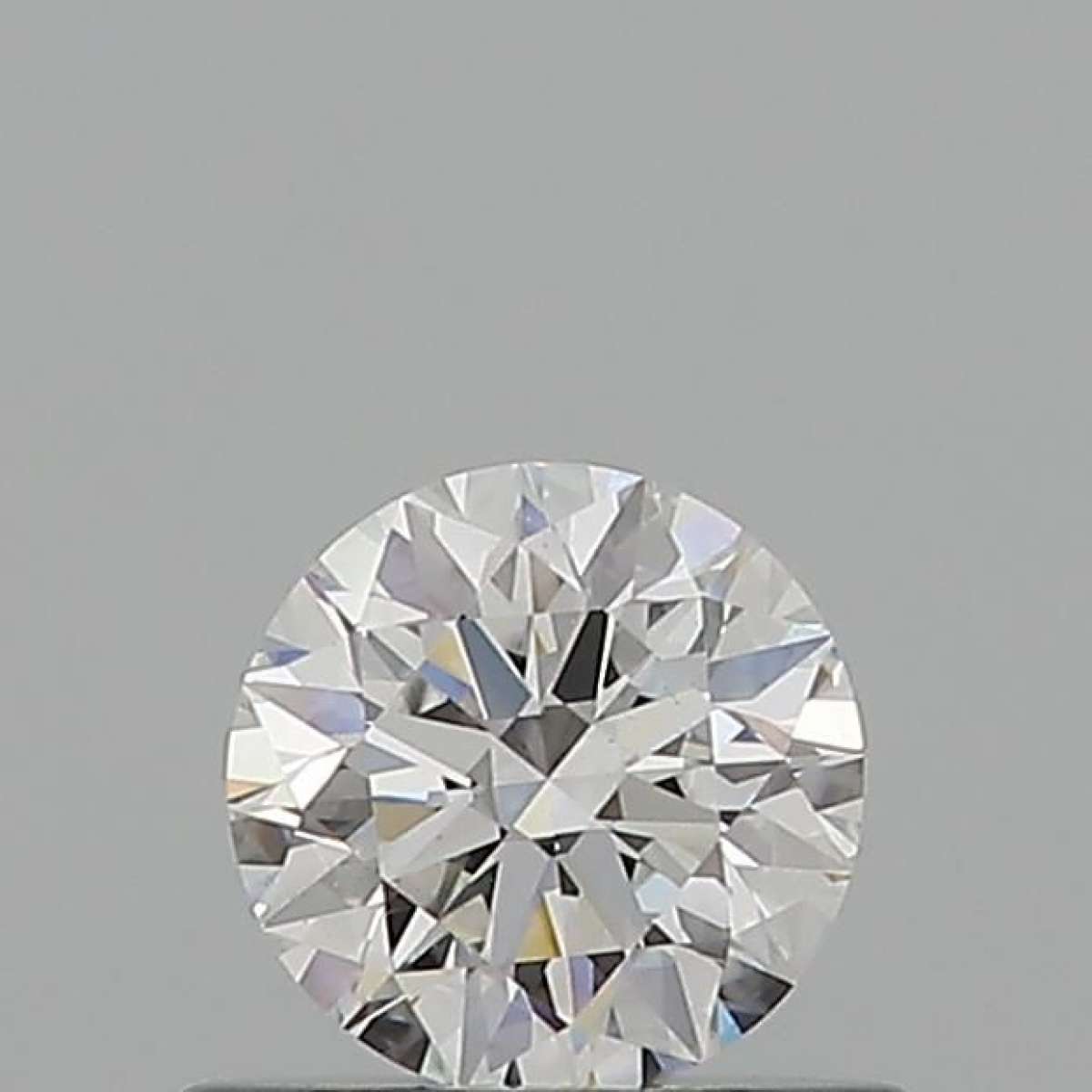 Certified Diamond GIA Carats 0.53 Color D Clarity VS2  EX  EX  EX Fluorescence FNT Brown No Green No Milky No EyeClean 100%