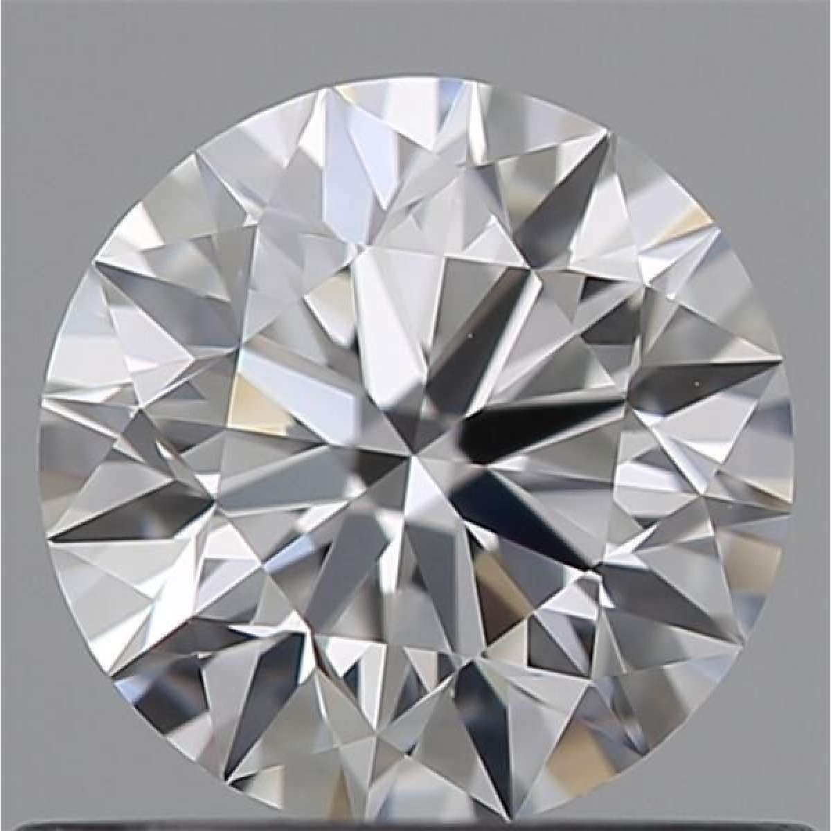 Certified Diamond GIA Carats 0.53 Color D Clarity VVS2  EX  EX  EX Fluorescence FNT Brown No Green No Milky No EyeClean 100%