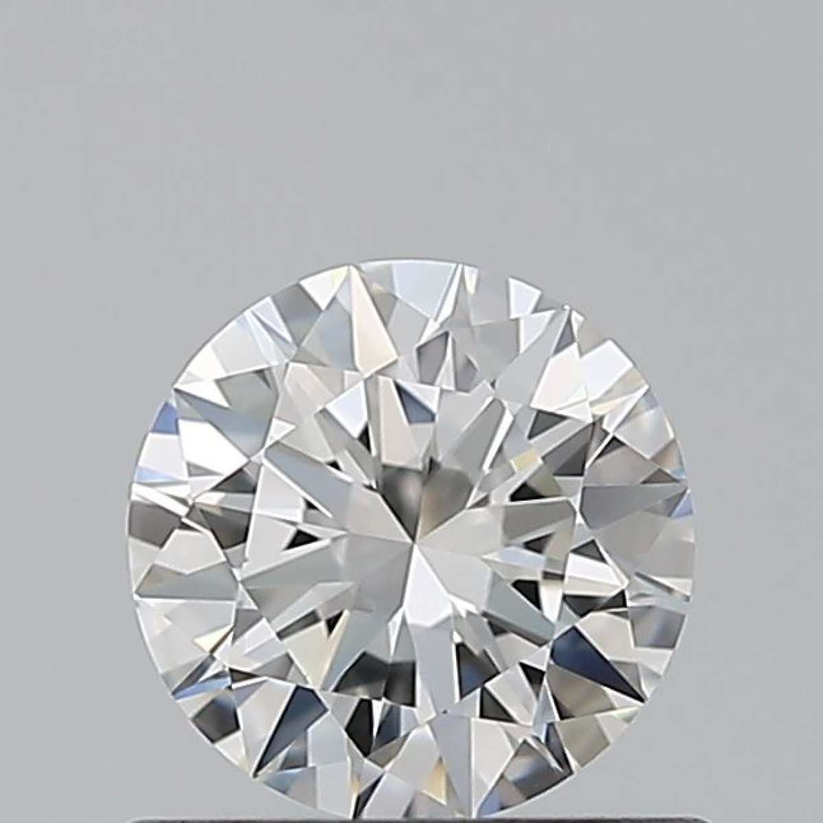 Certified Diamond GIA Carats 0.53 Color F Clarity IF  EX  EX  EX Fluorescence NON Brown No Green No Milky No EyeClean 100%