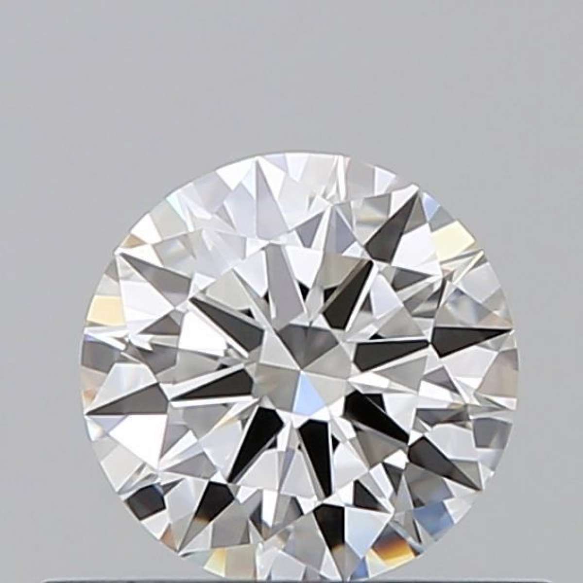 Certified Diamond GIA Carats 0.46 Color F Clarity IF  VG  VG  EX Fluorescence NON Brown No Green No Milky No EyeClean 100%