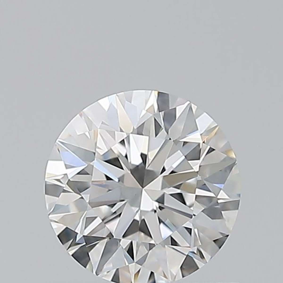 Certified Diamond GIA Carats 0.57 Color F Clarity VVS2  EX  EX  EX Fluorescence NON Brown No Green No Milky No EyeClean 100%