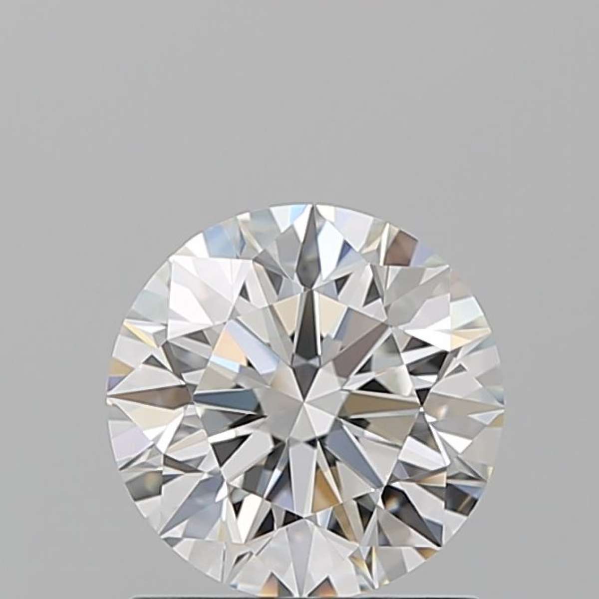 Certified Diamond GIA Carats 1.2 Color F Clarity VVS1  EX  EX  EX Fluorescence NON Brown No Milky No EyeClean 100%