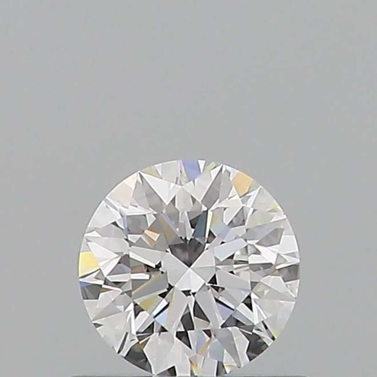 Certified Diamond GIA Carats 0.6 Color D Clarity VVS2  EX  EX  EX Fluorescence FNT Brown No Green No Milky No EyeClean 100%