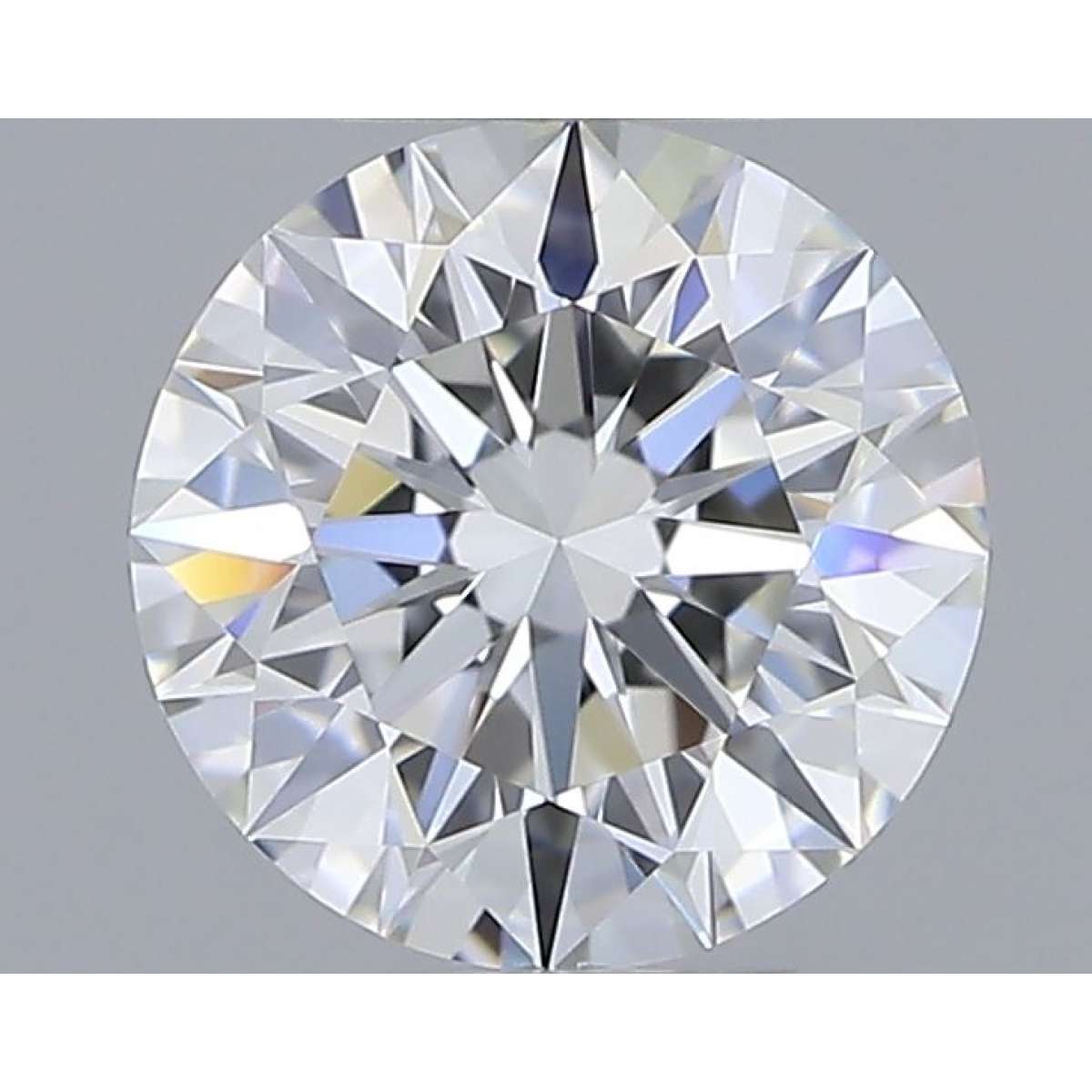 Certified Diamond GIA Carats 0.58 Color F Clarity VVS1  EX  EX  EX Fluorescence NON Brown No Milky No EyeClean 100%