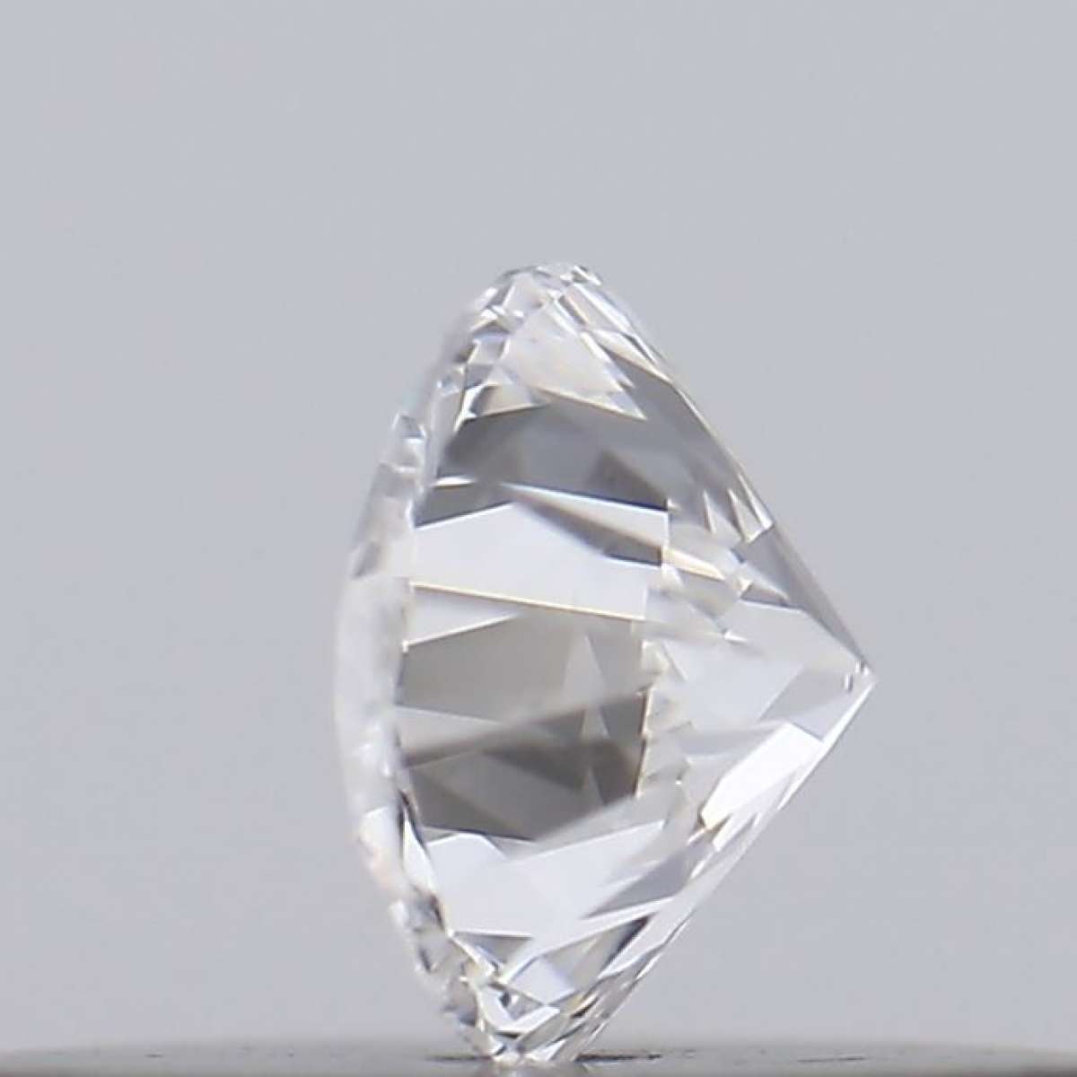 Certified Diamond GIA Carats 0.16 Color D Clarity VVS2  EX  EX  EX Fluorescence NON Brown No Green No Milky No EyeClean 100%