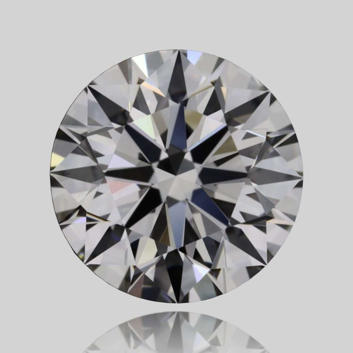 Certified Diamond HRD Carats 1.08 Color F Clarity VVS1  EX  EX  EX Fluorescence NON Brown No Green No Milky No EyeClean 100%