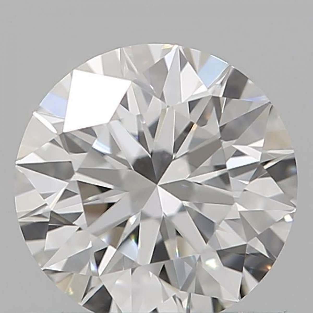 Certified Diamond GIA Carats 0.6 Color F Clarity VVS2  EX  EX  EX Fluorescence NON Brown No Green No Milky No EyeClean 100%