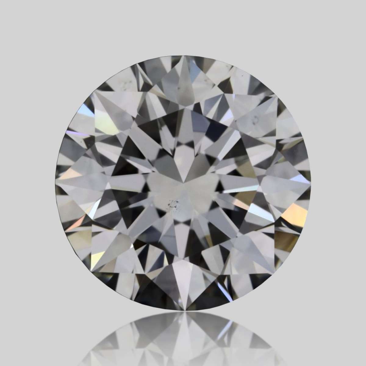 Certified Diamond GIA Carats 0.73 Color H Clarity VS2  EX  EX  EX Fluorescence FNT Brown No Green No Milky No EyeClean 100%