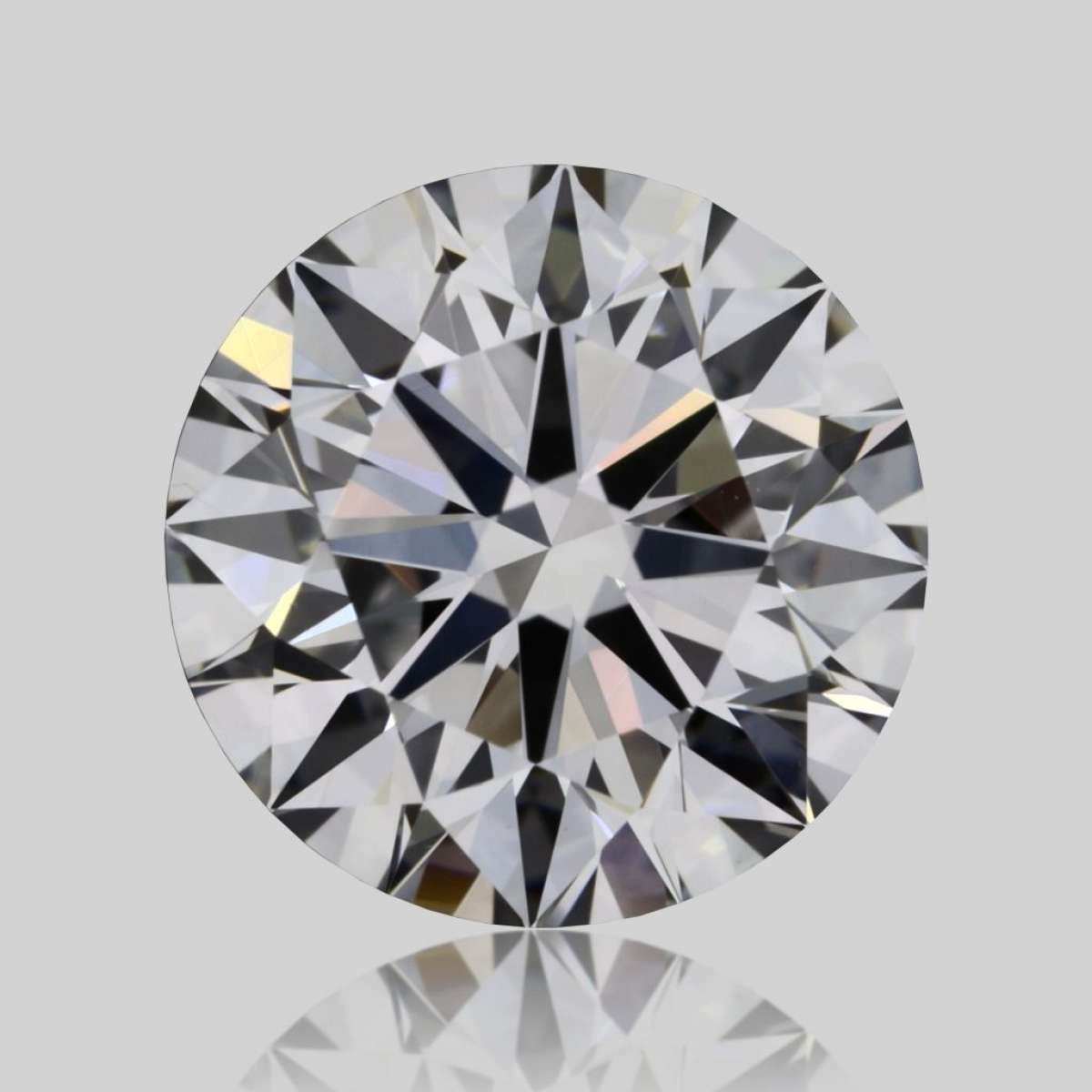 Certified Diamond GIA Carats 1.01 Color D Clarity VS1  EX  EX  EX Fluorescence FNT Brown No Green No Milky No EyeClean 100%