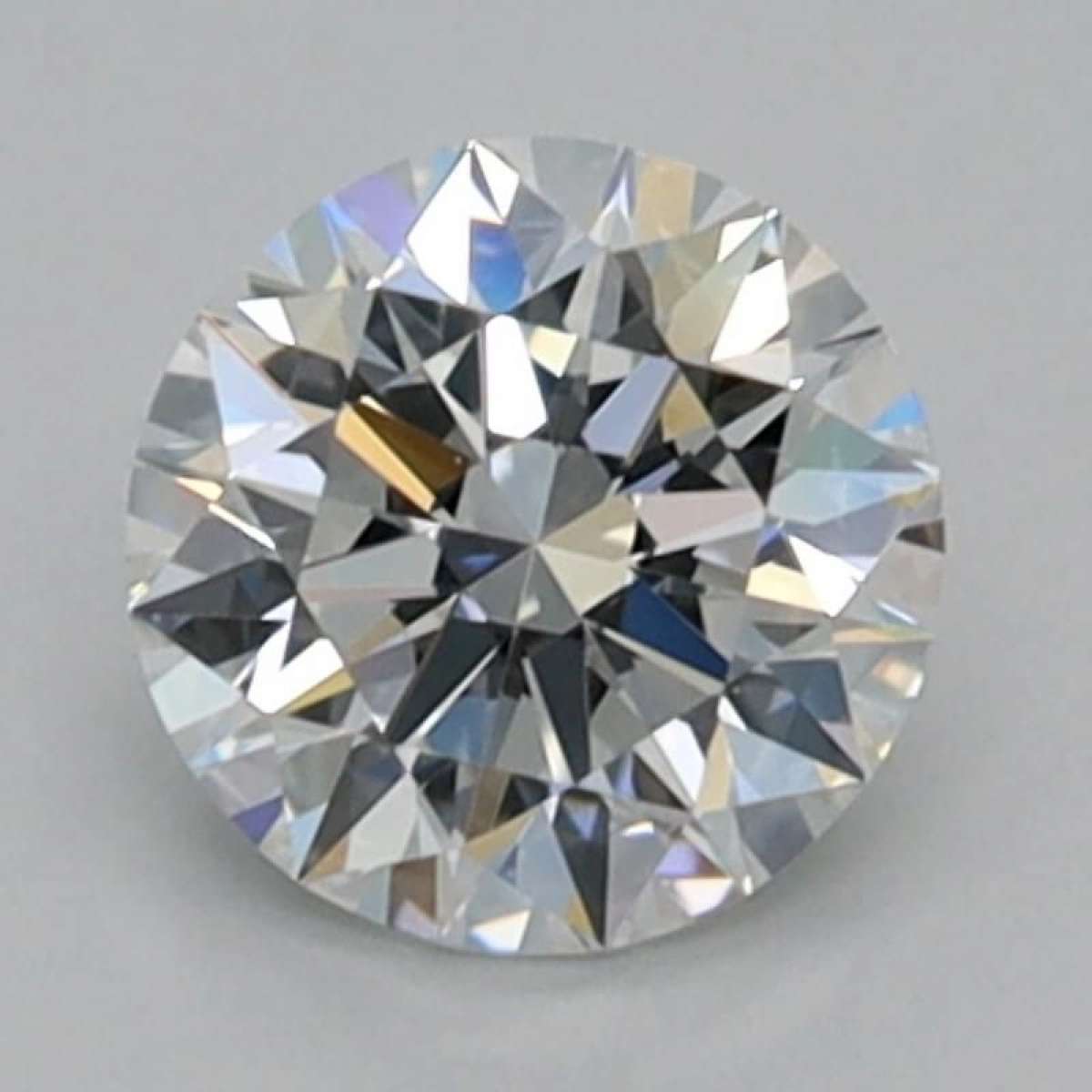 Certified Diamond GIA Carats 0.38 Color E Clarity VVS1  EX  EX  EX Fluorescence FNT Brown No Green No Milky No EyeClean 100%