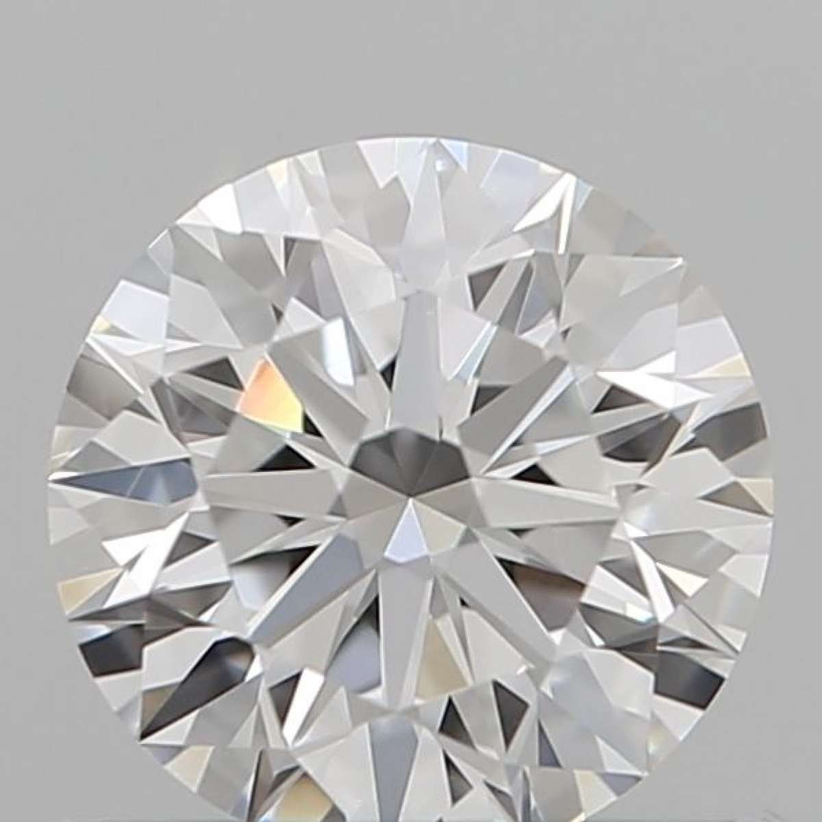 Certified Diamond GIA Carats 0.5 Color F Clarity VVS2  EX  EX  EX Fluorescence NON Brown No Green No Milky No EyeClean 100%