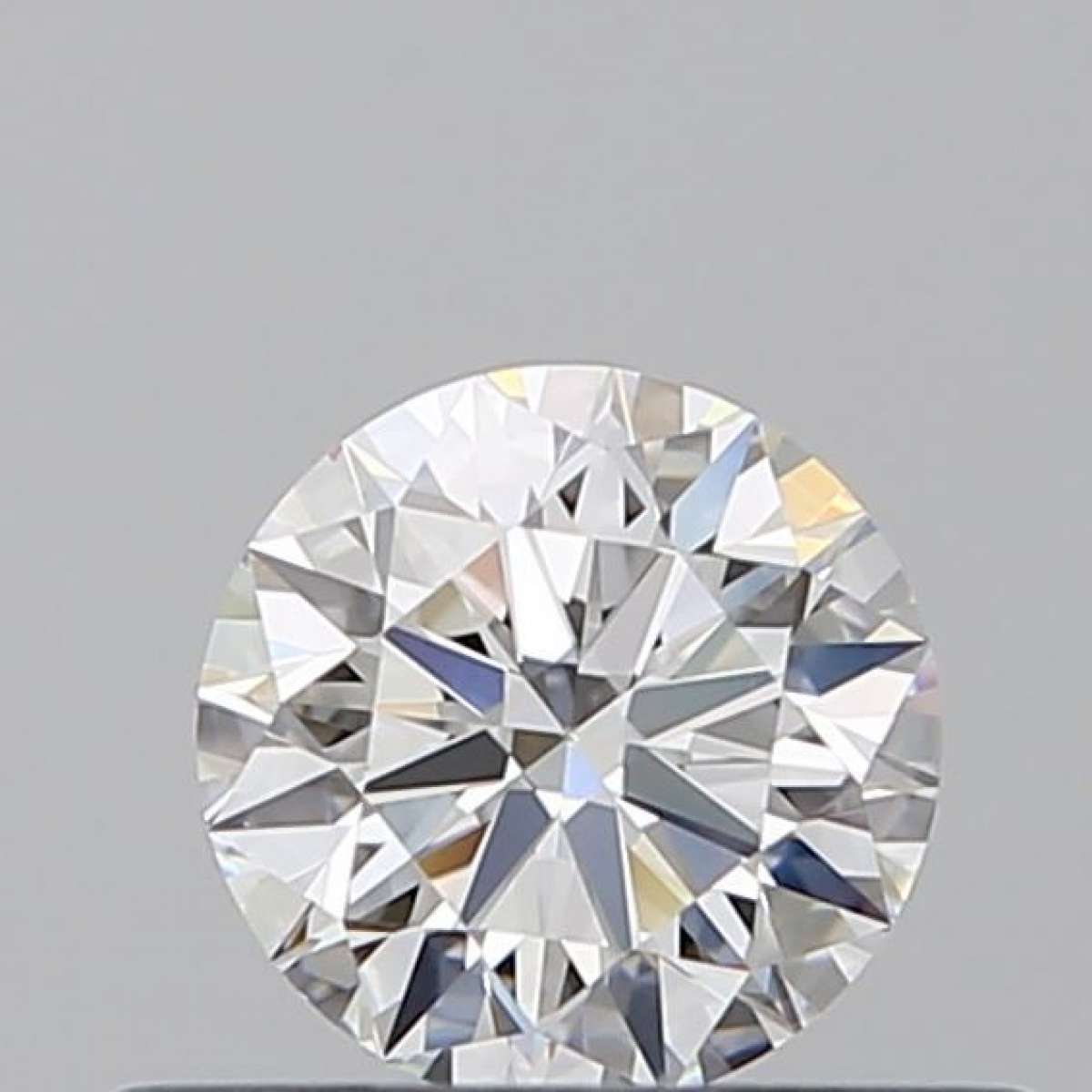 Certified Diamond GIA Carats 0.4 Color F Clarity VS2  EX  EX  EX Fluorescence NON Brown No Green No Milky No EyeClean 100%