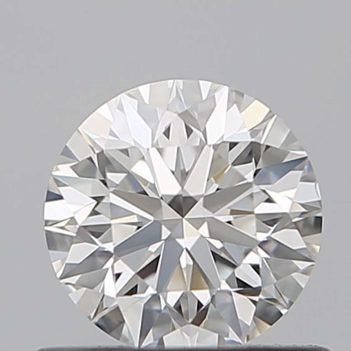 Certified Diamond GIA Carats 0.57 Color H Clarity VS2  EX  EX  EX Fluorescence FNT Brown No Green No Milky No EyeClean 100%