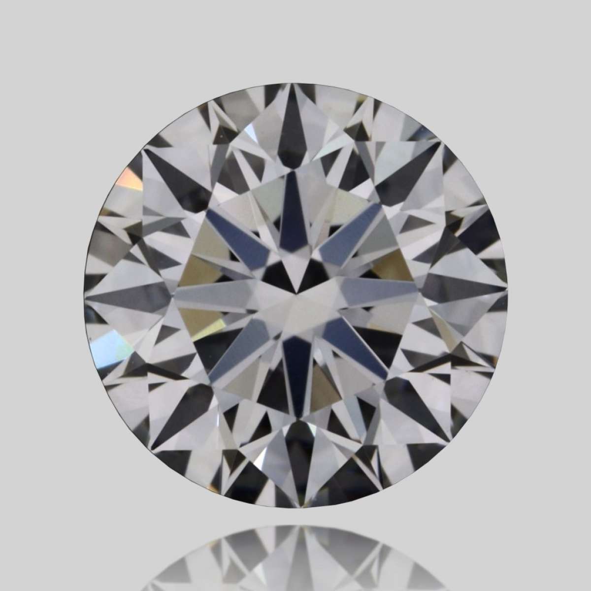 Certified Diamond GIA Carats 0.53 Color F Clarity VVS2  EX  EX  EX Fluorescence NON Brown No Green No Milky No EyeClean 100%