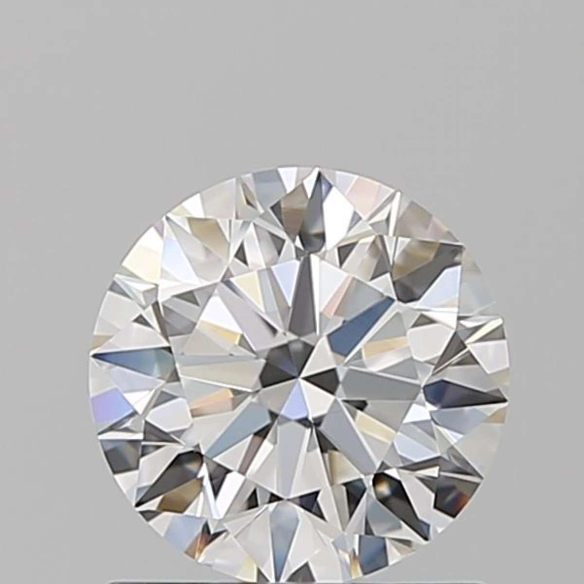 Certified Diamond GIA Carats 1.05 Color F Clarity VVS2  EX  EX  EX Fluorescence NON Brown No Milky No EyeClean 100%