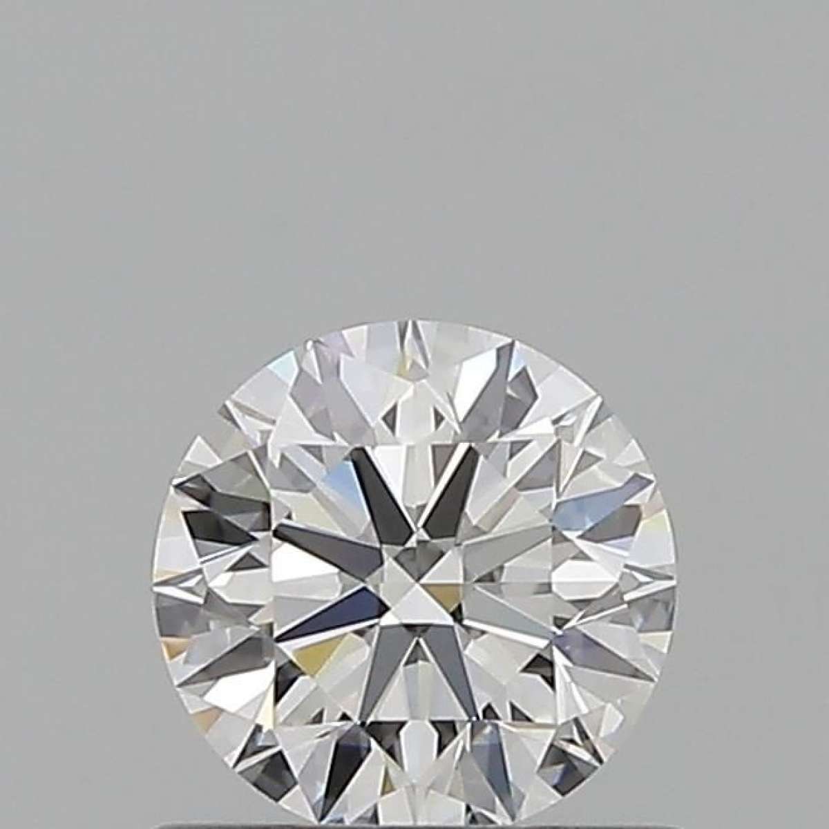 Certified Diamond GIA Carats 0.59 Color H Clarity IF  EX  EX  EX Fluorescence FNT Brown No Milky No EyeClean 100%