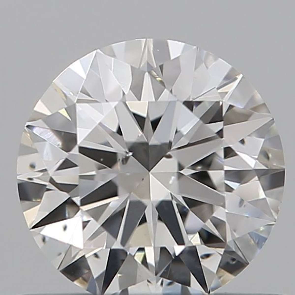 Certified Diamond GIA Carats 0.55 Color F Clarity SI1  EX  EX  EX Fluorescence NON Brown No Green No Milky No EyeClean 100%