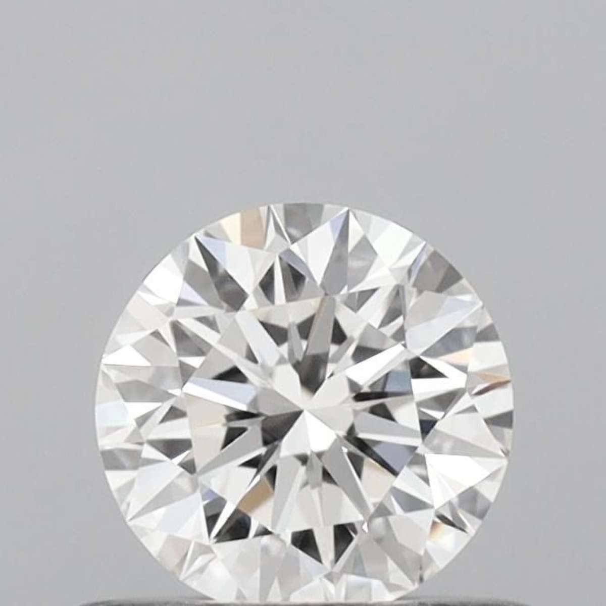 Certified Diamond IGI Carats 0.5 Color F Clarity VVS1  EX  EX  EX Fluorescence NON Brown No Green No Milky No EyeClean 100%