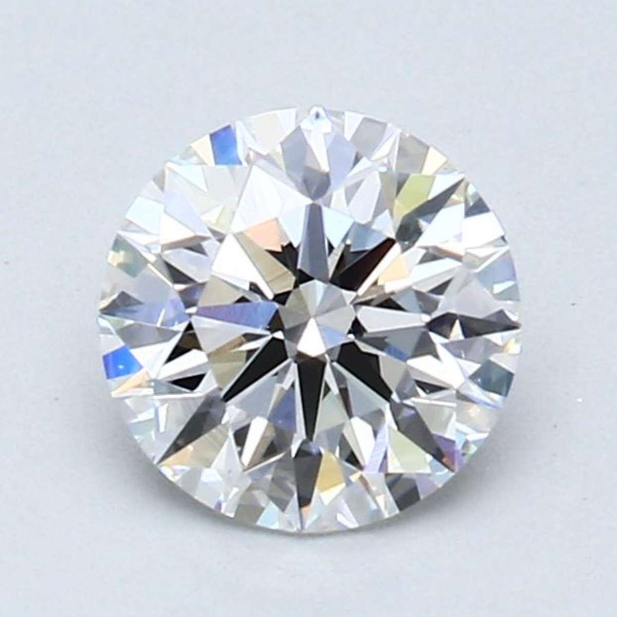 Certified Diamond GIA Carats 1.09 Color E Clarity VS1  EX  EX  EX Fluorescence FNT Brown No Green No Milky No EyeClean 100%