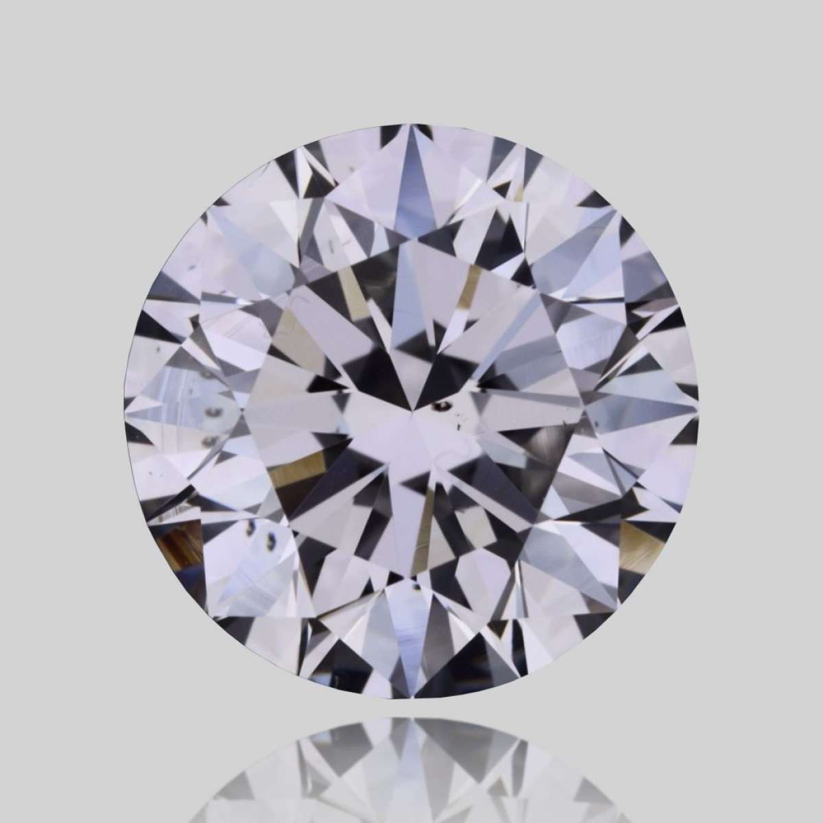 Certified Diamond HRD Carats 1.07 Color F Clarity VS2  EX  EX  EX Fluorescence NON Brown No Green No Milky No EyeClean 100%