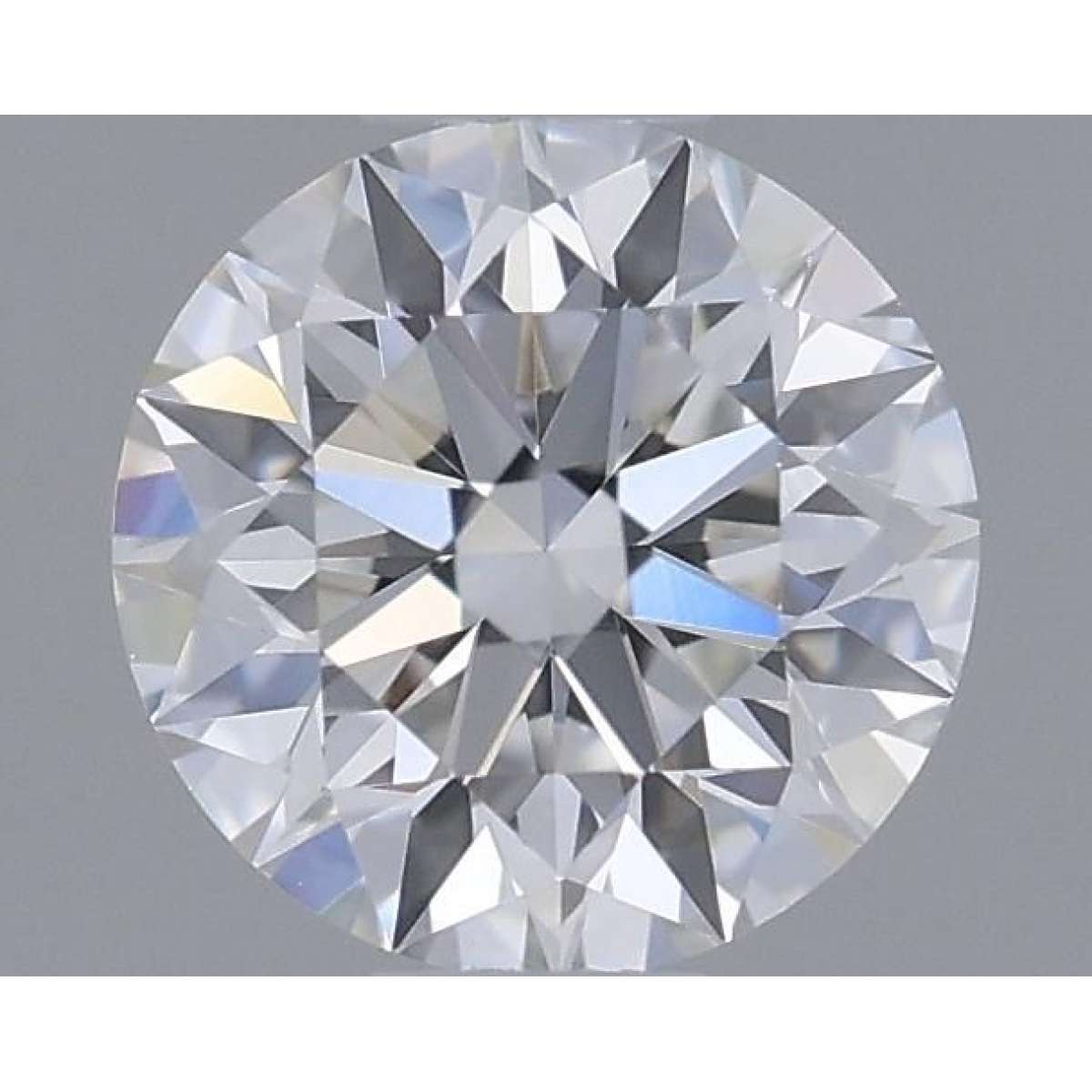 Certified Diamond GIA Carats 0.41 Color F Clarity VVS1  EX  EX  EX Fluorescence FNT Brown No Green No Milky No EyeClean 100%