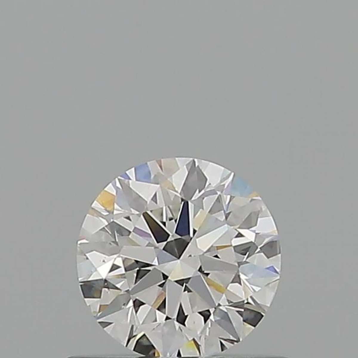 Certified Diamond GIA Carats 0.59 Color F Clarity VS1  EX  EX  EX Fluorescence NON Brown No Milky No EyeClean 100%