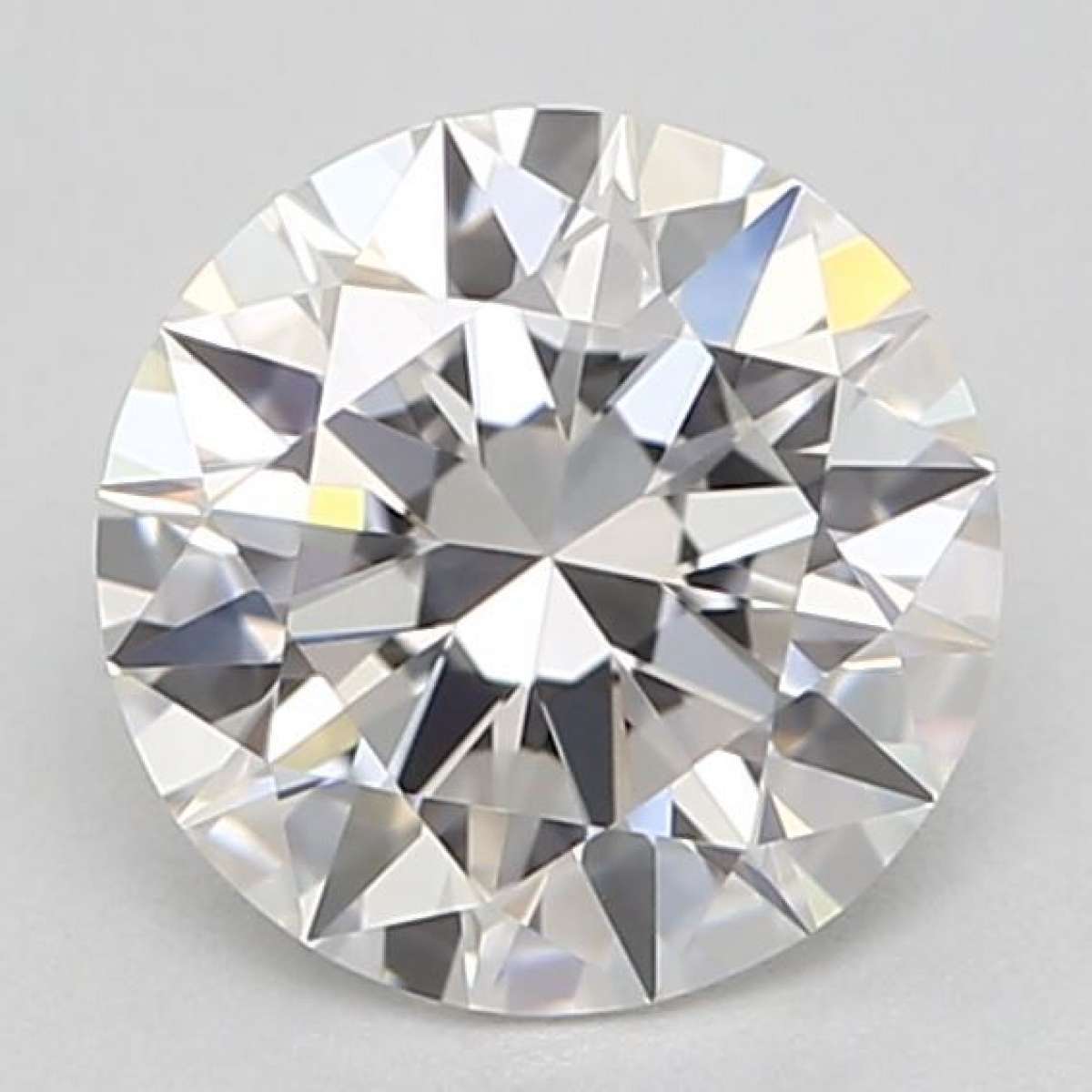 Certified Diamond GIA Carats 0.59 Color E Clarity VVS1  EX  EX  EX Fluorescence NON Brown No Green No Milky No EyeClean 100%