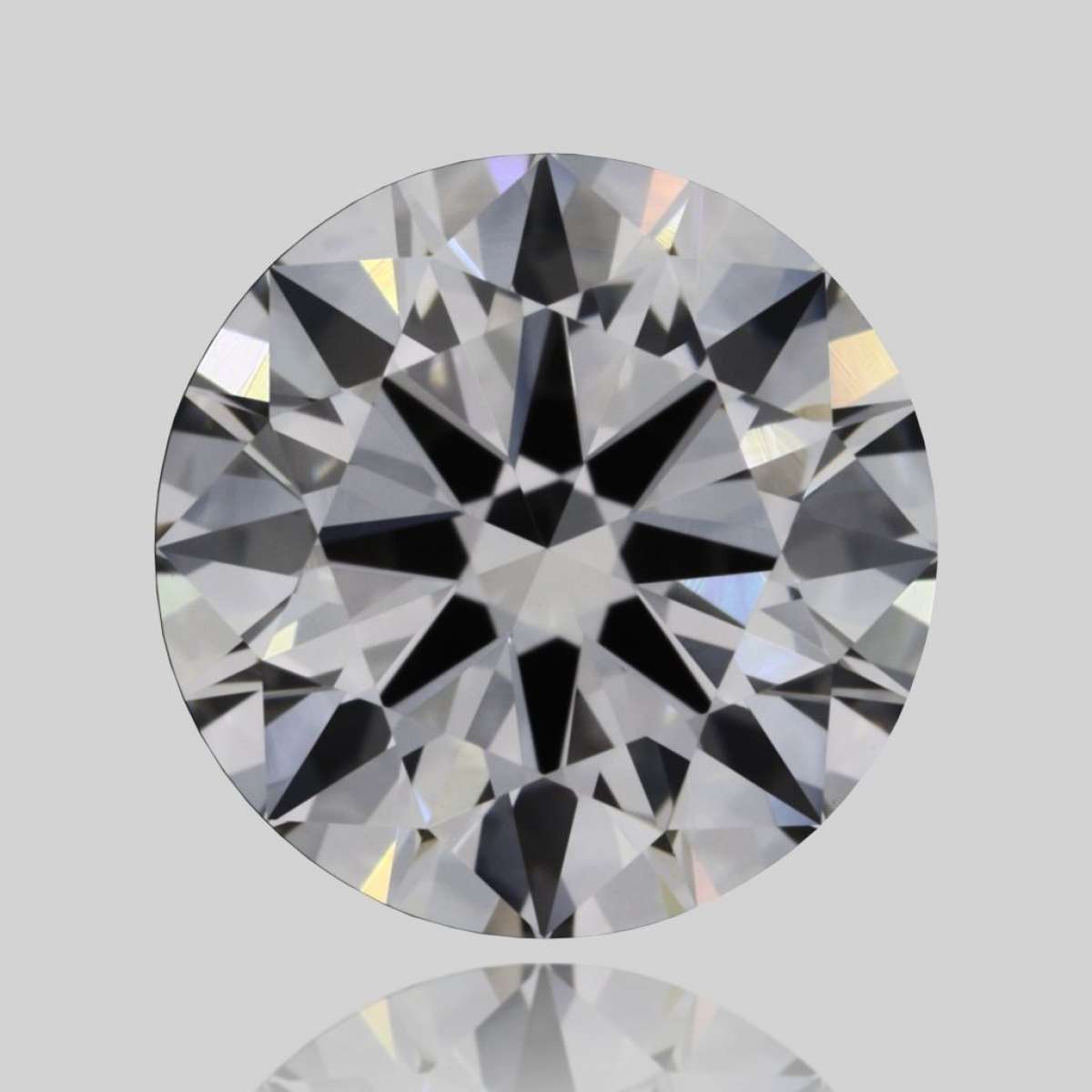 Certified Diamond GIA Carats 1.02 Color F Clarity VVS2  EX  EX  EX Fluorescence NON Brown No Green No Milky No EyeClean 100%