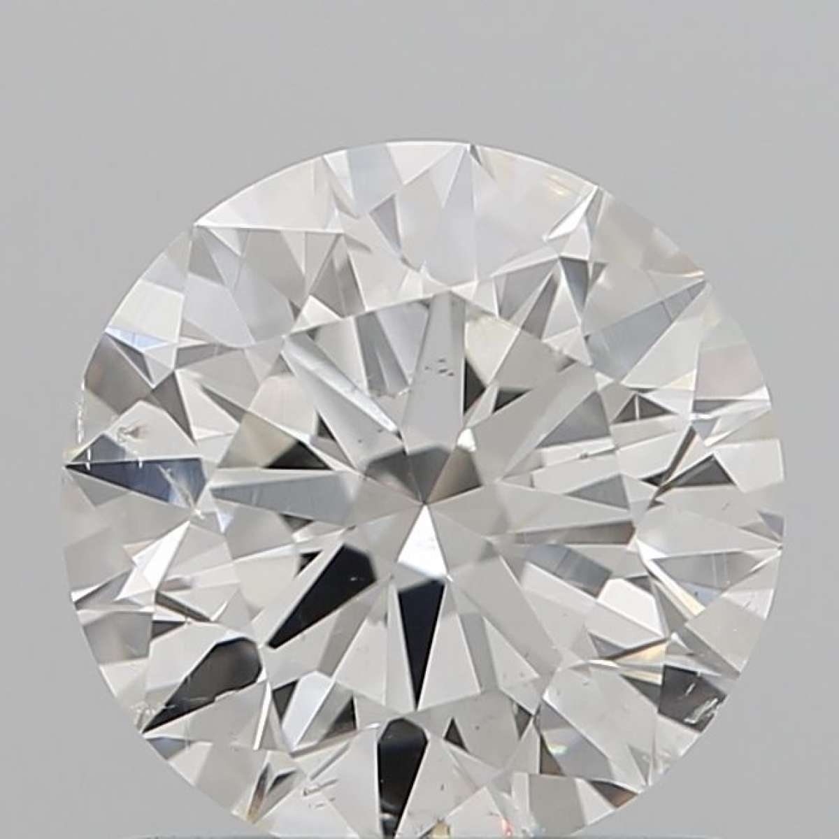 Certified Diamond GIA Carats 1.01 Color H Clarity SI2  EX  EX  EX Fluorescence NON Brown No Green No Milky No EyeClean 100%