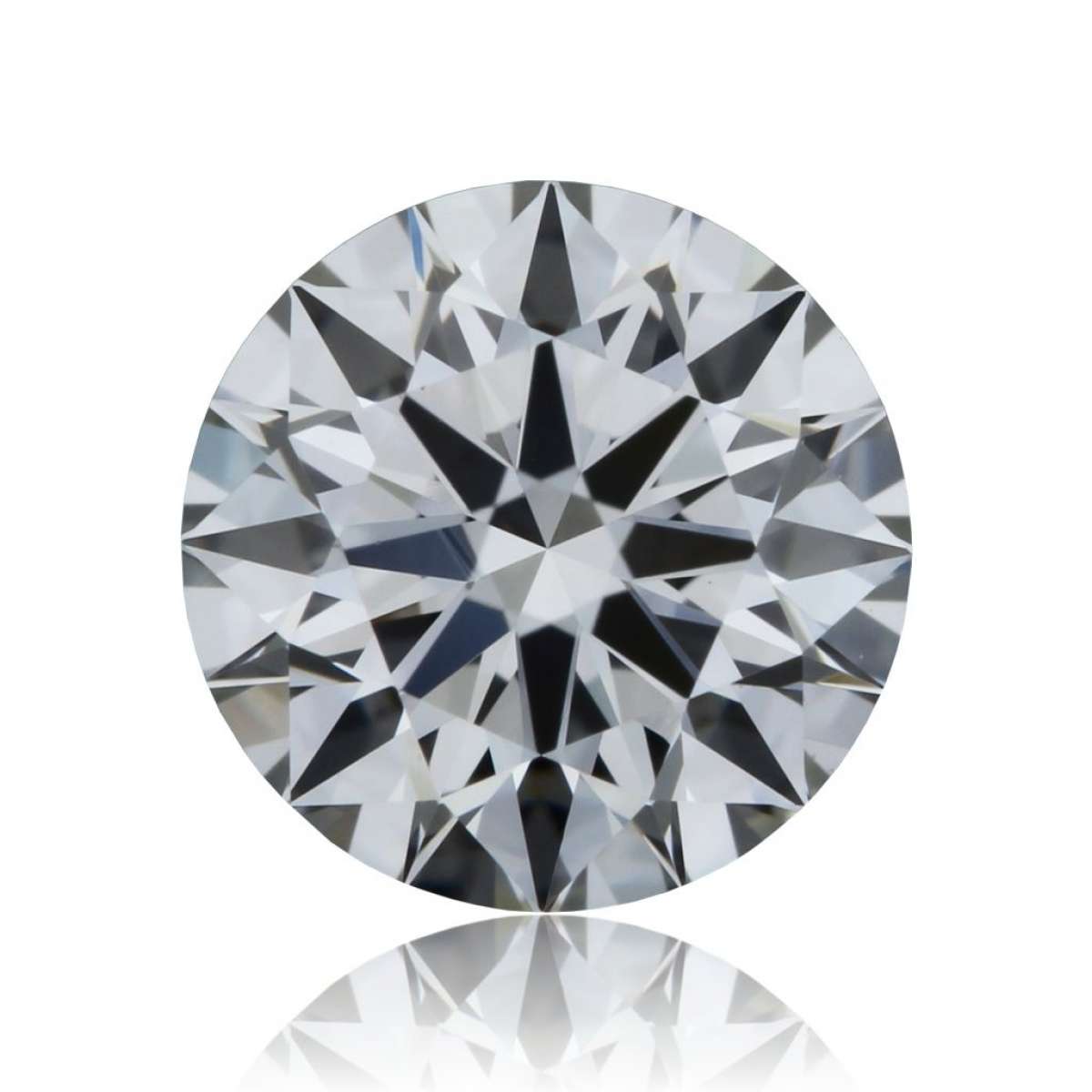 Certified Diamond GIA Carats 0.43 Color H Clarity VVS2  EX  EX  EX Fluorescence NON Brown No Green No Milky No EyeClean 100%