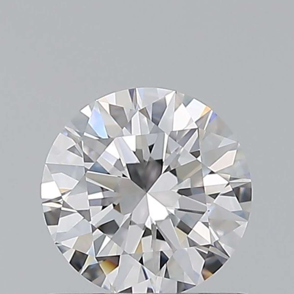 Certified Diamond GIA Carats 0.6 Color D Clarity VVS1  EX  EX  EX Fluorescence NON Brown No Green No Milky No EyeClean 100%