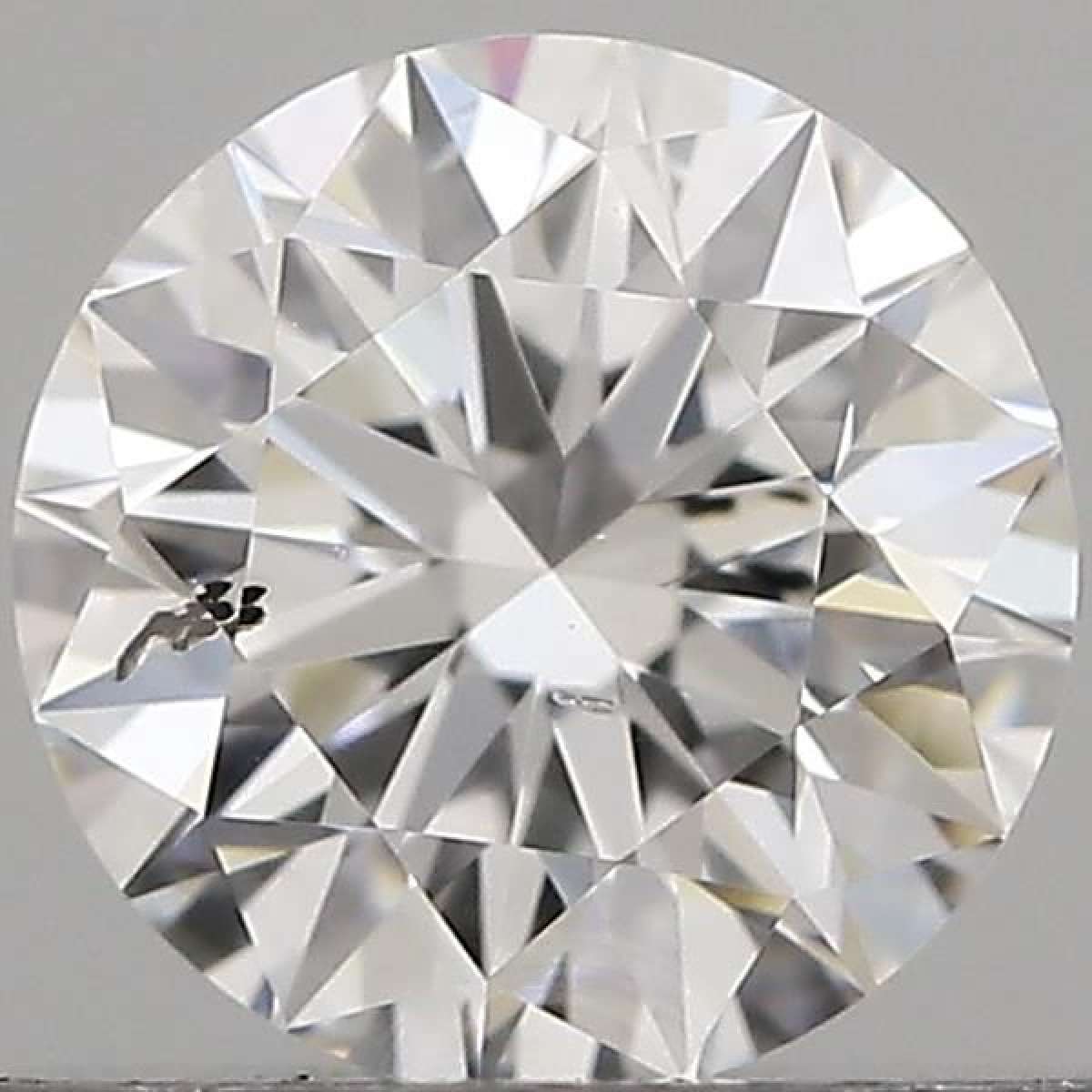 Certified Diamond HRD Carats 0.44 Color D Clarity SI2  EX  EX  EX Fluorescence NON Brown No Green No Milky No EyeClean 100%