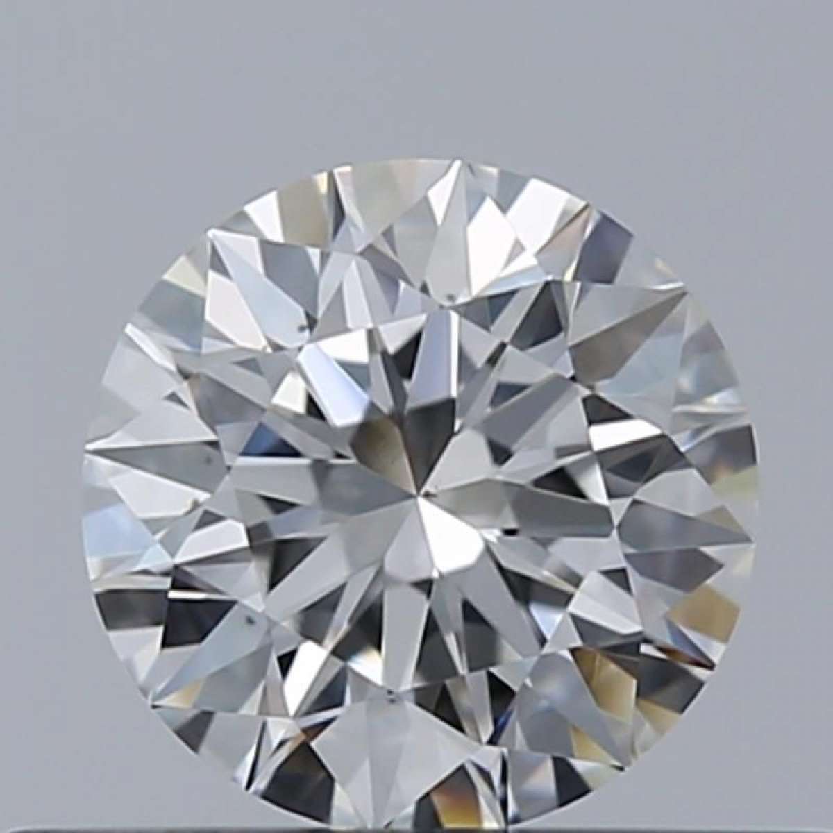 Certified Diamond GIA Carats 0.41 Color F Clarity VS1  EX  EX  EX Fluorescence NON Brown No Green No Milky No EyeClean 100%