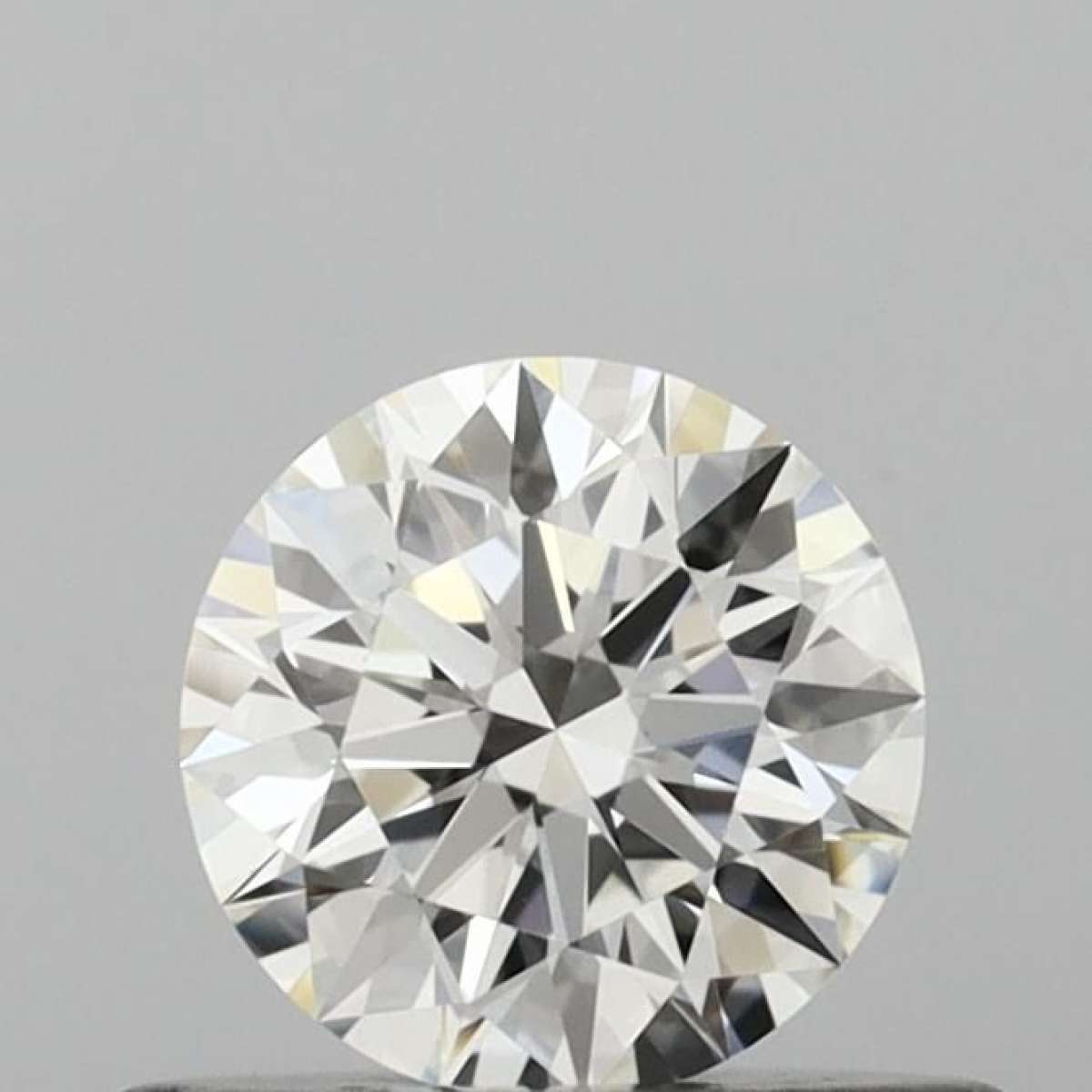 Certified Diamond GIA Carats 0.42 Color H Clarity IF  EX  EX  EX Fluorescence NON Brown No Green No Milky No EyeClean 100%