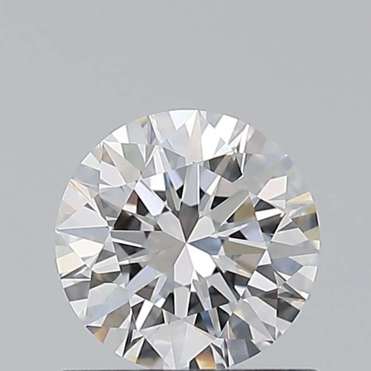 Certified Diamond HRD Carats 0.6 Color D Clarity VVS1  EX  EX  EX Fluorescence NON Brown No Green No Milky No EyeClean 100%