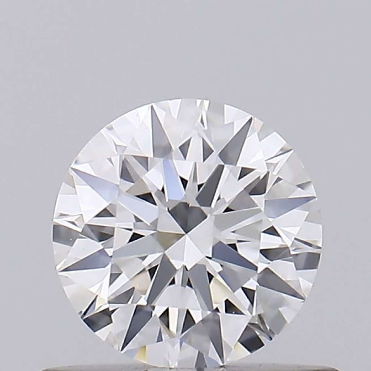 Certified Diamond GIA Carats 0.5 Color D Clarity VVS2  EX  EX  EX Fluorescence FNT Brown No Green No Milky No EyeClean 100%