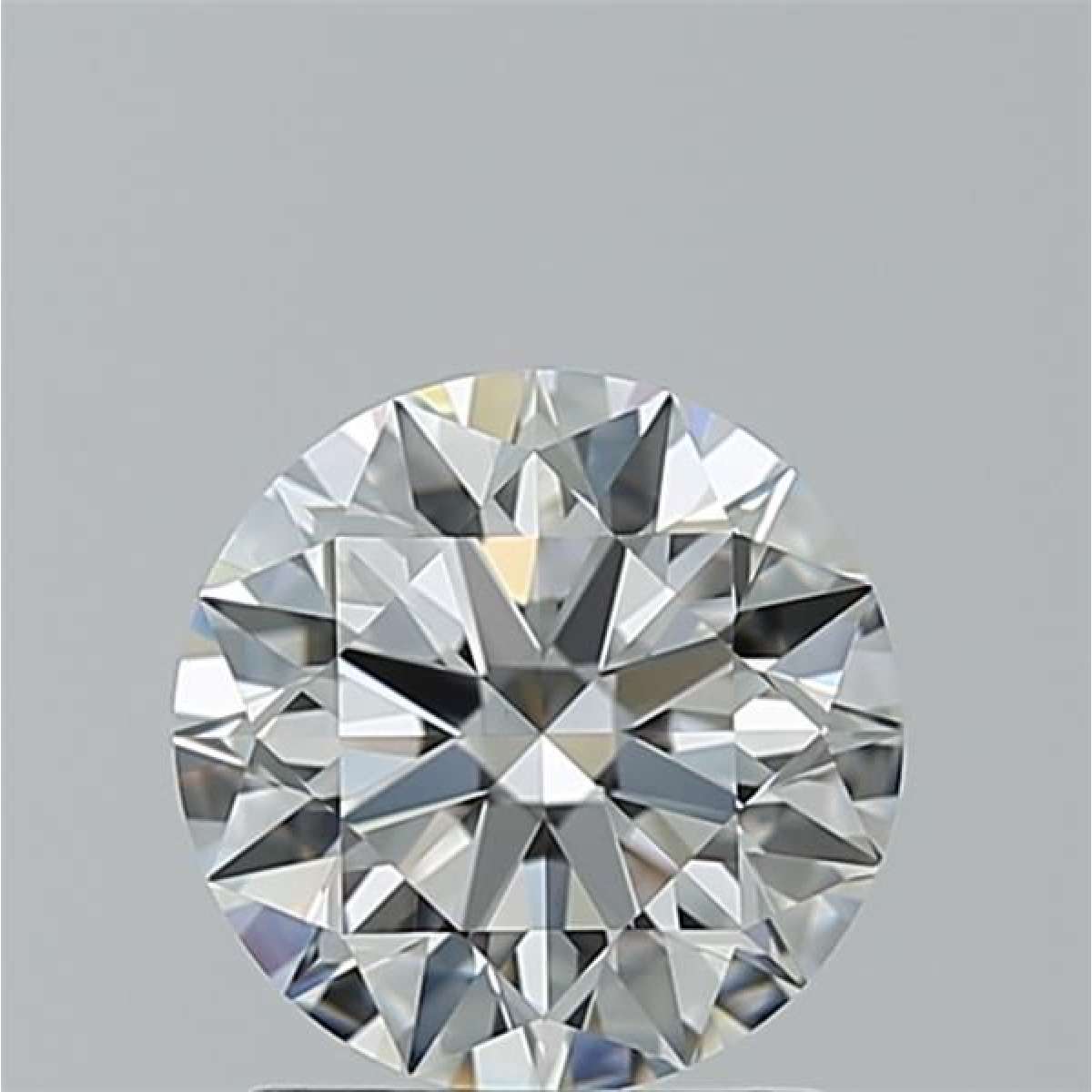 Certified Diamond GIA Carats 1.21 Color H Clarity VVS2  EX  EX  EX Fluorescence NON Brown No Green No Milky No EyeClean 100%