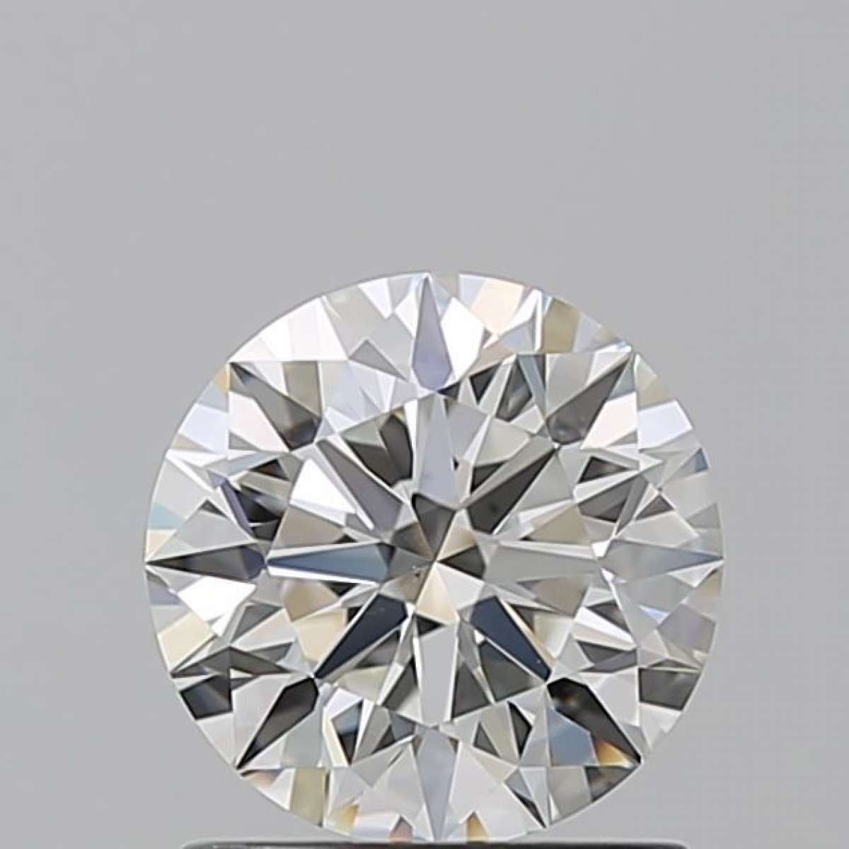 Certified Diamond GIA Carats 1.18 Color H Clarity VS2  EX  EX  EX Fluorescence NON Brown No Milky No EyeClean 100%