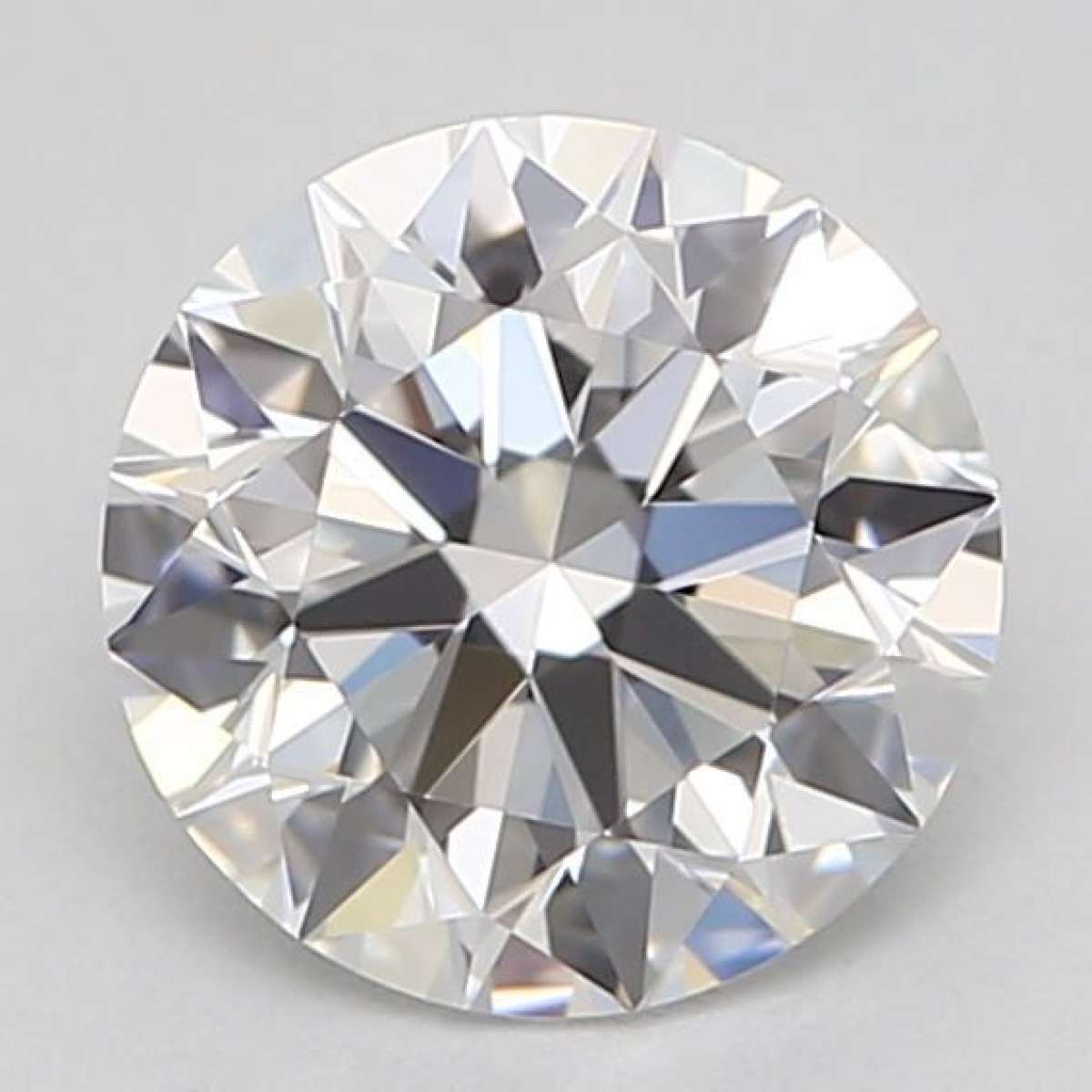 Certified Diamond GIA Carats 0.61 Color D Clarity VVS1  EX  EX  EX Fluorescence FNT Brown No Green No Milky No EyeClean 100%