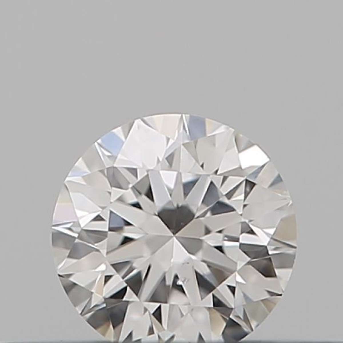 Certified Diamond GIA Carats 0.19 Color F Clarity SI1  EX  EX  EX Fluorescence NON Brown No Green No Milky No EyeClean 100%