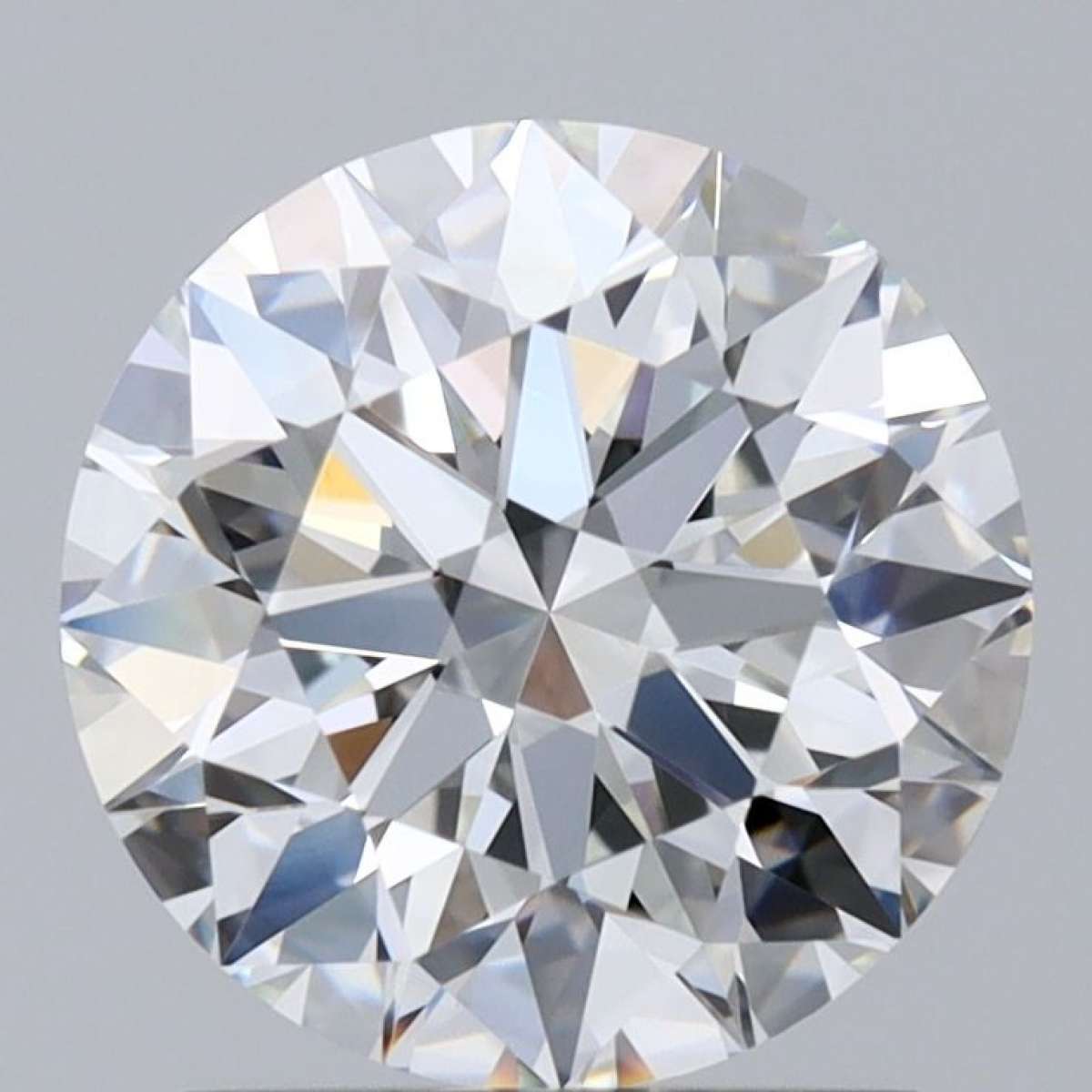 Certified Diamond GIA Carats 1.62 Color F Clarity VVS2  EX  EX  EX Fluorescence NON Brown No Green No Milky No EyeClean 100%