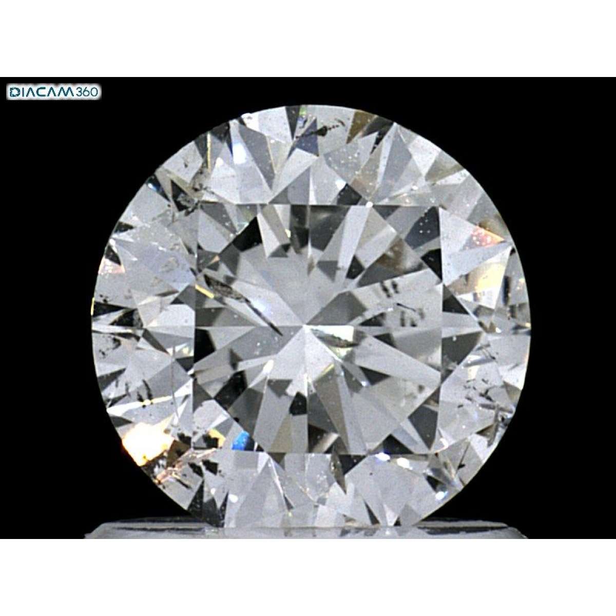 Certified Diamond GIA Carats 1.0 Color F Clarity SI2  VG  EX  VG Fluorescence NON Brown No Green No Milky No EyeClean 100%