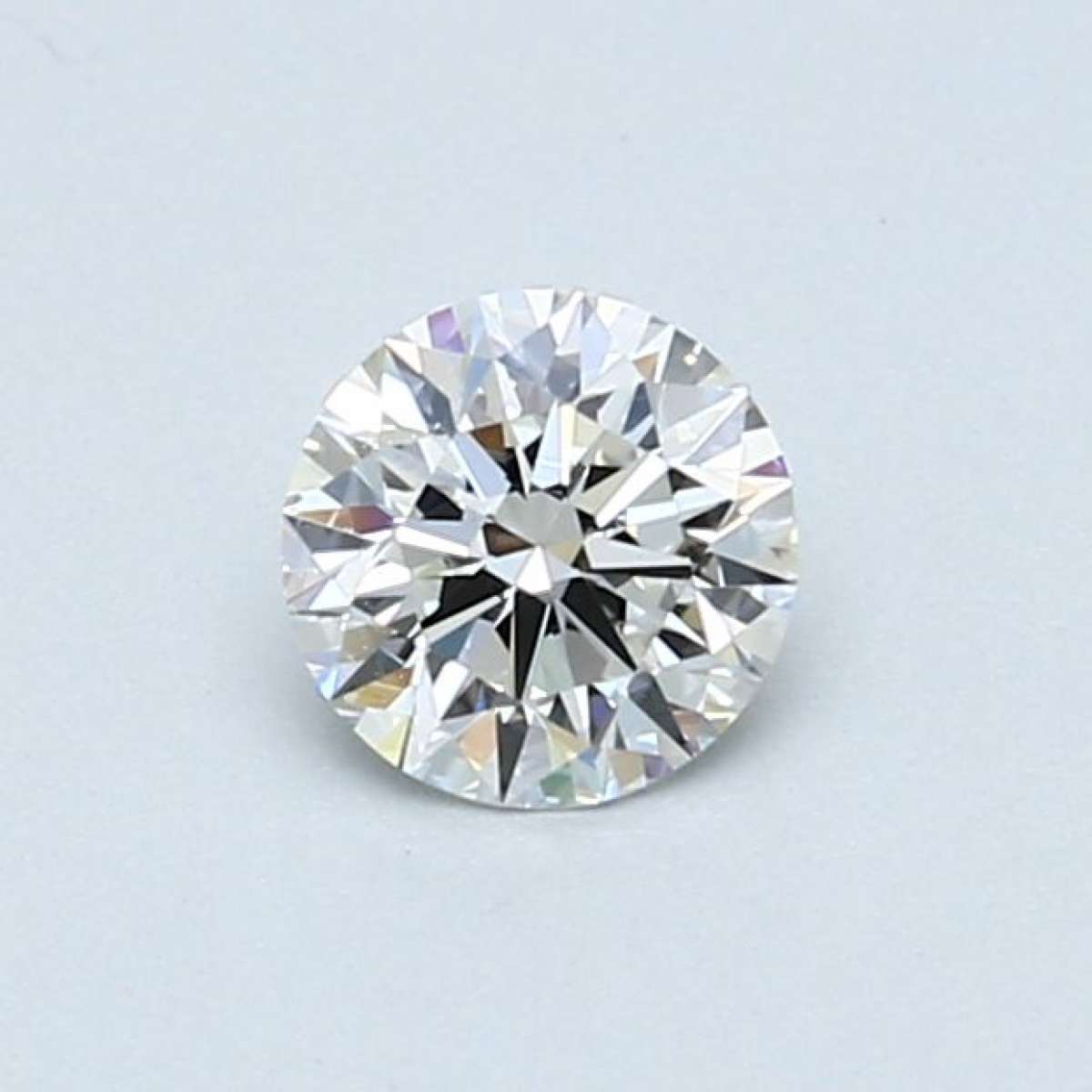 Certified Diamond GIA Carats 0.46 Color F Clarity VS2  EX  EX  EX Fluorescence NON Brown No Green No Milky No EyeClean 100%