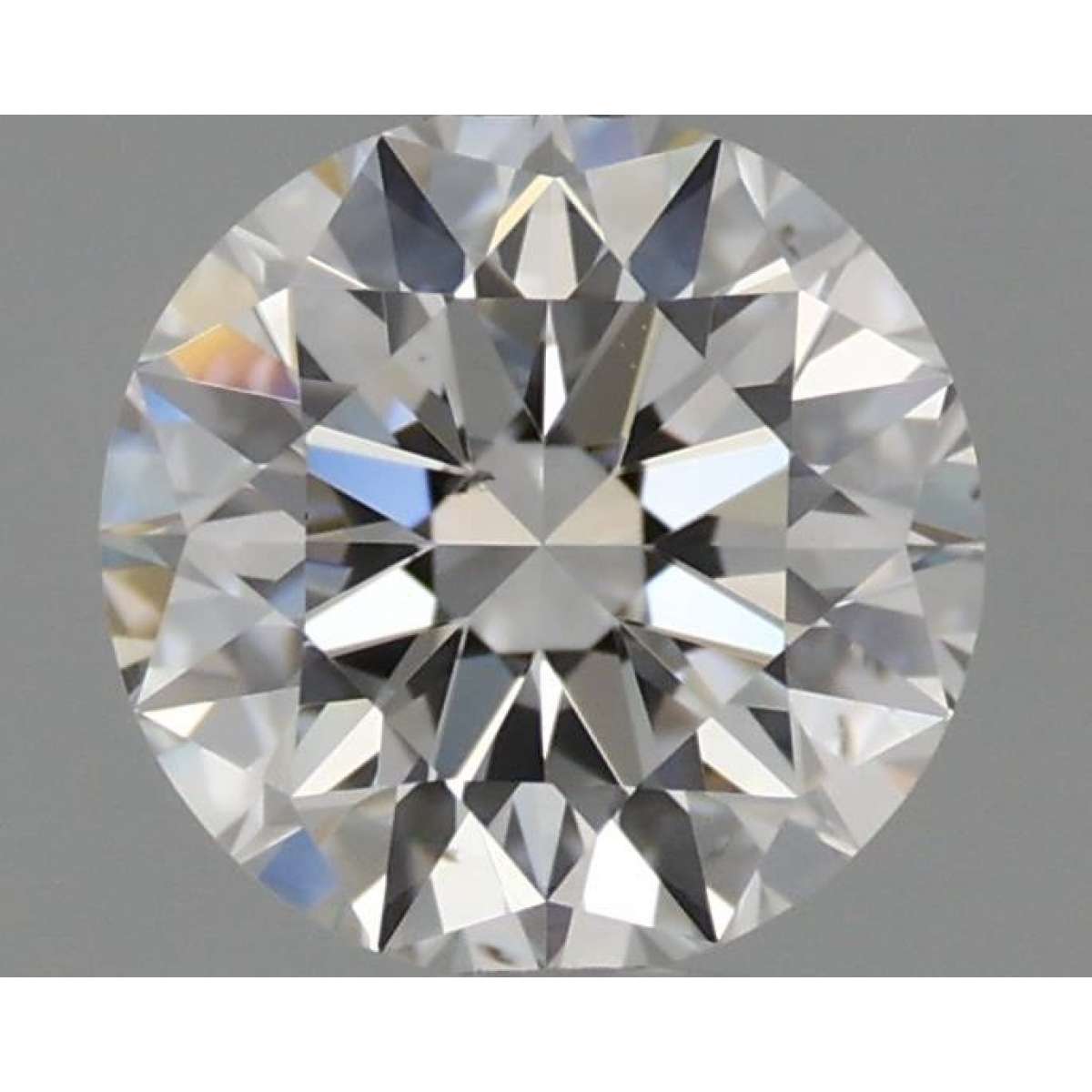 Certified Diamond GIA Carats 0.59 Color F Clarity SI1  EX  EX  EX Fluorescence NON Brown No Green No Milky No EyeClean 100%