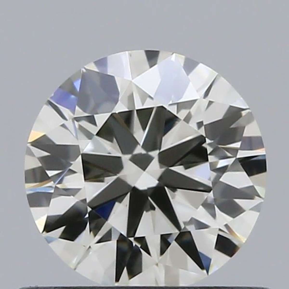 Certified Diamond IGI Carats 0.55 Color H Clarity VVS2  EX  EX  EX Fluorescence NON Brown No Milky No EyeClean 100%