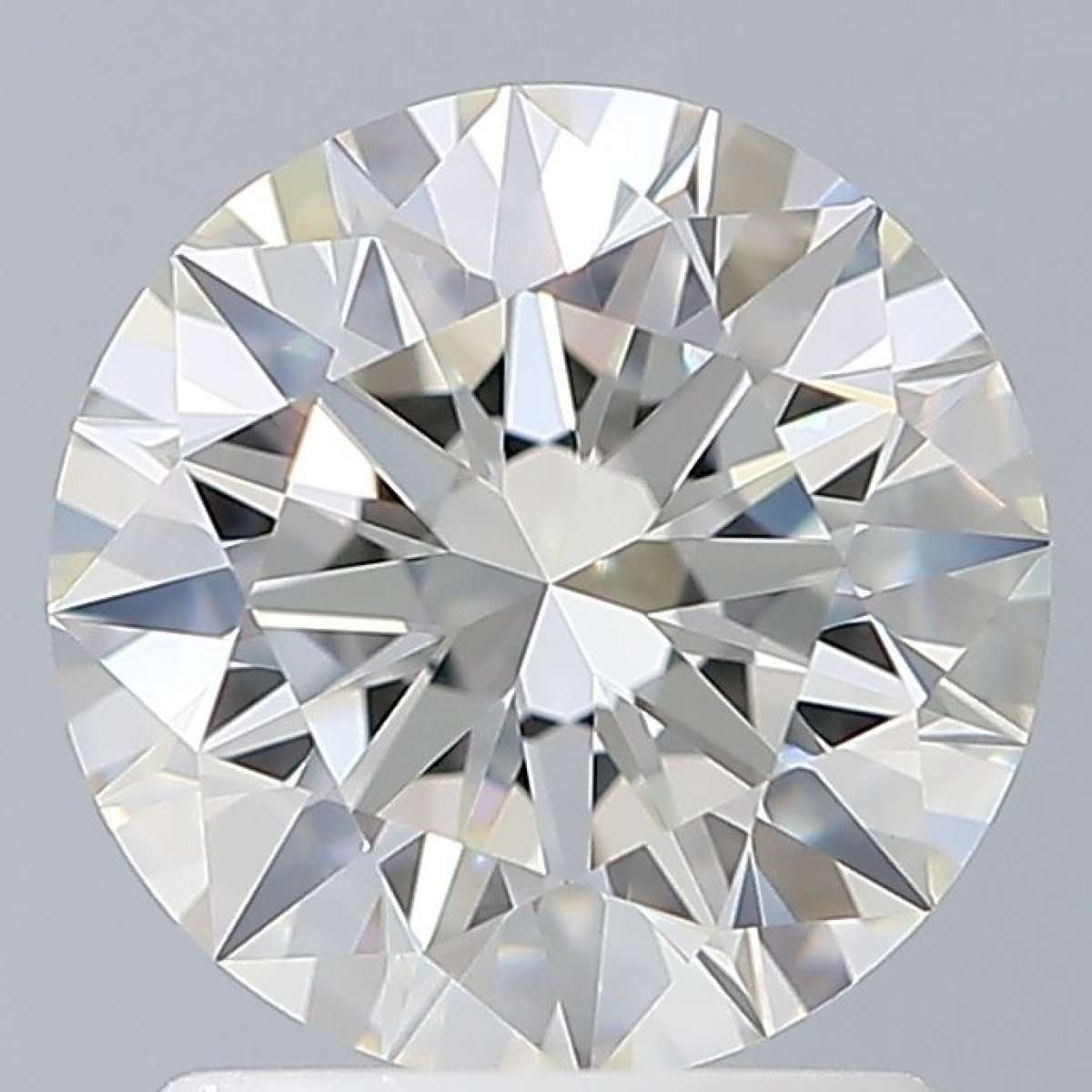 Certified Diamond GIA Carats 1.53 Color H Clarity VVS2  EX  EX  EX Fluorescence NON Brown No Green No Milky No EyeClean 100%