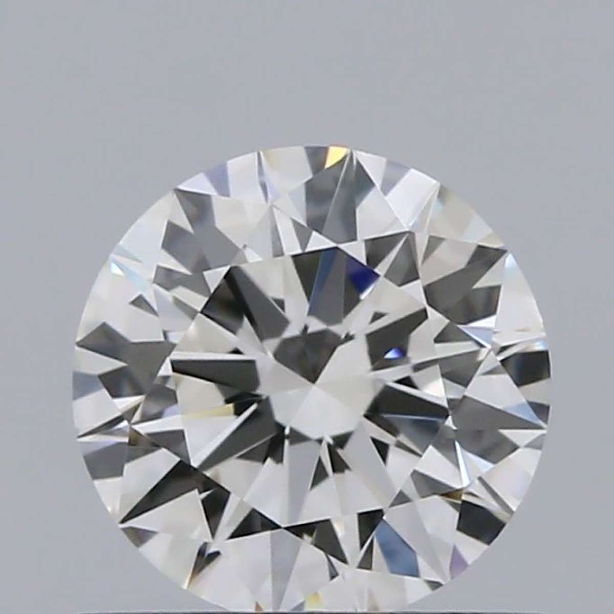 Certified Diamond GIA Carats 0.58 Color H Clarity VVS2  EX  EX  EX Fluorescence NON Brown No Milky No EyeClean 100%