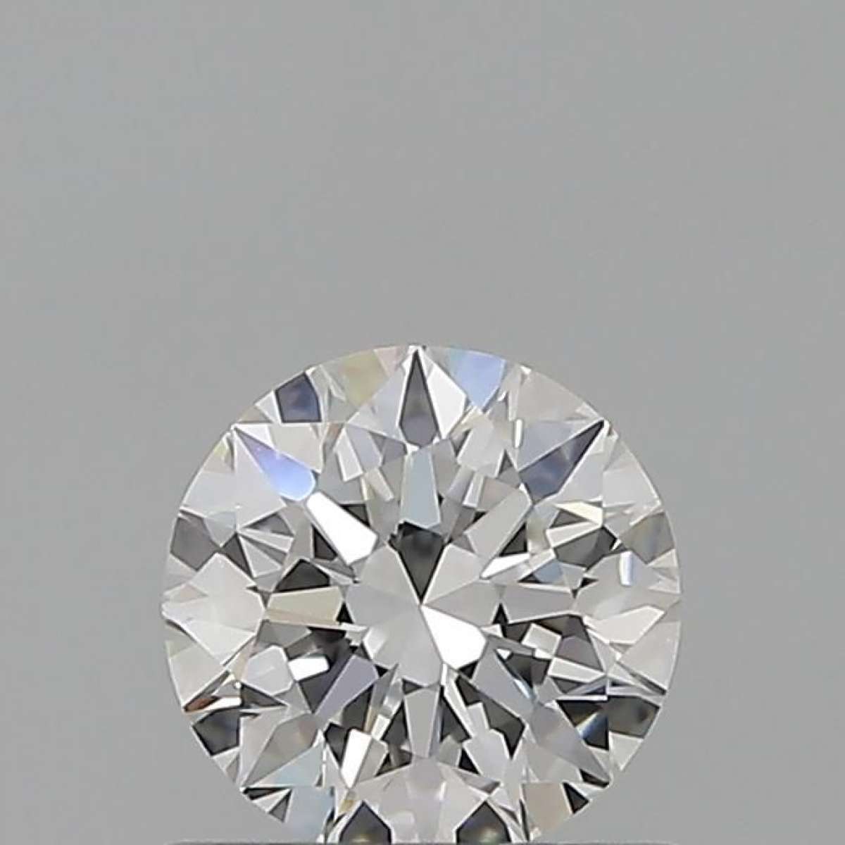 Certified Diamond GIA Carats 0.6 Color F Clarity VVS1  EX  EX  EX Fluorescence NON Brown No Milky No EyeClean 100%