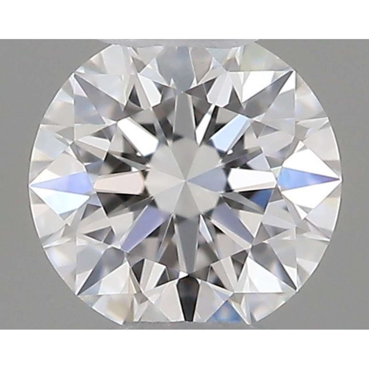 Certified Diamond GIA Carats 0.15 Color E Clarity VVS2  EX  EX  EX Fluorescence FNT Brown No Green No Milky No EyeClean 100%